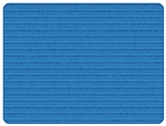 KIDSoft Subtle Stripes Rug - Primary Blue - Rectangle - 6' x 9'