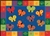 KIDSoft 123 ABC Butterfly Fun Classroom Rug - CFK35XX - Carpets for Kids