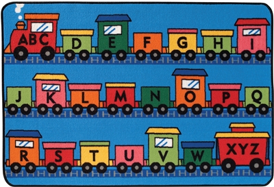 Alphabet Train Value Rug - Rectangle - 3' x 4'6"