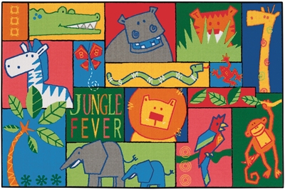 Jungle Fever Value Rug - Rectangle - 3' x 4'6"
