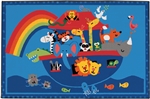 Noah's Animals Value Rug - Rectangle - 3' x 4'6"