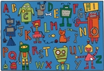 Reading Robots Value Rug - Rectangle - 3' x 4'6"