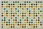 Microdots Value Rug - Tan - Rectangle - 3' x 4'6"