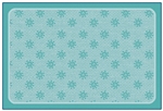 Sunshine Flowers Value Rug - Blue - Rectangle - 3' x 4'6"
