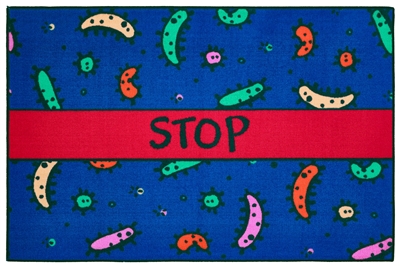 Stop the Germs Sanitize Value Rug - Rectangle - 3' x 4'6"