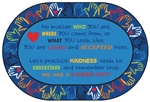 Hands Together Community Rug