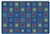 Primary Squares Seating Rug - CFK411XX - Carpets for Kids