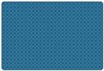 KIDSoft Comforting Circles Rug - Blue/Teal - Rectangle - 6' x 9'