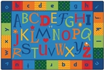 KIDSoft Alphabet Around Literacy Rug