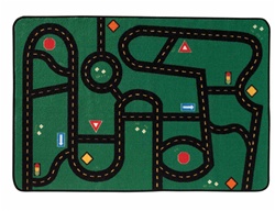 Go-Go Driving Rug - Rectangle - 4' x 6' - CFK4822 - Carpets for Kids