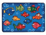 Something Fishy Value Rug - Rectangle - 4' x 6'