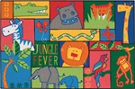 Jungle Fever Rug - Rectangle - 4' x 6' - CFK4833 - Carpets for Kids