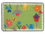 Garden Time Value Rug - Rectangle - 4' x 6'