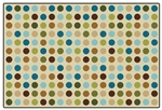 Microdots Value Rug - Tan - Rectangle - 4' x 6'