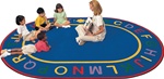 Alpha Rug - Oval - 8'3" x 11'8" - CFK4916 - Carpets for Kids