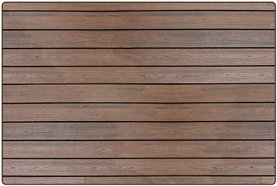 Dark Wood Pixel Perfect Rug