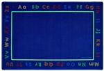 Chalk & Play Literacy Rug - Rectangle - 8' x 12' - CFK6318 - Carpets for Kids