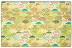Peaceful Spaces Leaf Pixel Perfect Rug - Tan - Rectangle - 8' x 12'