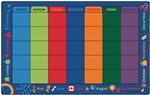Canadian Calendar Celebrations Rug