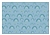 KIDSoft Rainbows Literacy Rug - Blue - Rectangle - 4' x 6'