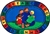 Jesus Loves the Little Children Rug - CFK720XX - Carpets for Kids