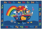 Noah's Alphabet Animals Value PLUS Rug - Rectangle - 6' x 9'
