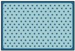 Super Stars Value PLUS Rug - Dark Blue - Rectangle - 6' x 9'