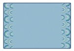 KIDSoft Rainbows End Rug - Blue - Rectangle - 6' x 9'