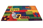 Spiritual Fruit Painted Rug - Rectangle - 8' x 12' - CFK90117 - Carpets for Kids
