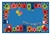 Alphabet Fun Train Value Rug - Rectangle - 8' x 12' - CFK9680 - Carpets for Kids