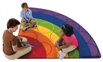 Rainbow Rows Rug Factory Second - Corner - 6' - CFKFS1266 - Carpets for Kids