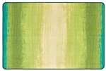 Green Acres Stripes Pixel Perfect Rug (Factory Second) - Rectangle - 6' x 9'