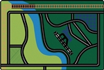 Transportation Fun Rug (Factory Second) - Rectangle - 6' x 9'
