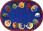 Joyful Faces Rug
