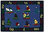 Smooth Sailing ABC 123 Rug
