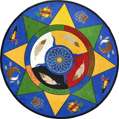 Spirit of Truth Native American Rug - JCX1554XX - Joy Carpets