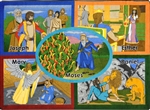 Bible Stories Rug