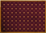 Walk of Fame Rug - Burgundy - Rectangle -  7'8" x 10'9"