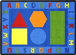Alphabet Shapes Rug