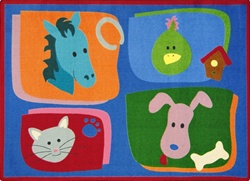 My Favorite Animals Rug - JC1716XX - Joy Carpets