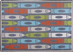 Jumbo Crayons Rug