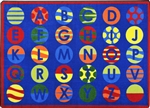 Alphabet Patterns Rug