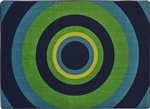 Fascinate Library Rug - Navy - Rectangle -  5'4" x 7'8"