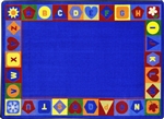 Seasons & Shapes Alphabet Rug