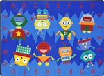 Alphabet Bots Rug