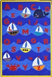 Sailor's Alphabet Rug