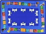 Doggone Good Alphabet Rug