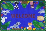 Animals Among Us Rug - Rectangle - 2'8" x 3'10" - JCX1939A - RTR Kids Rugs