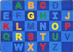 Patchwork Letters Rug