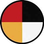 Wheel of Life Native American Rug